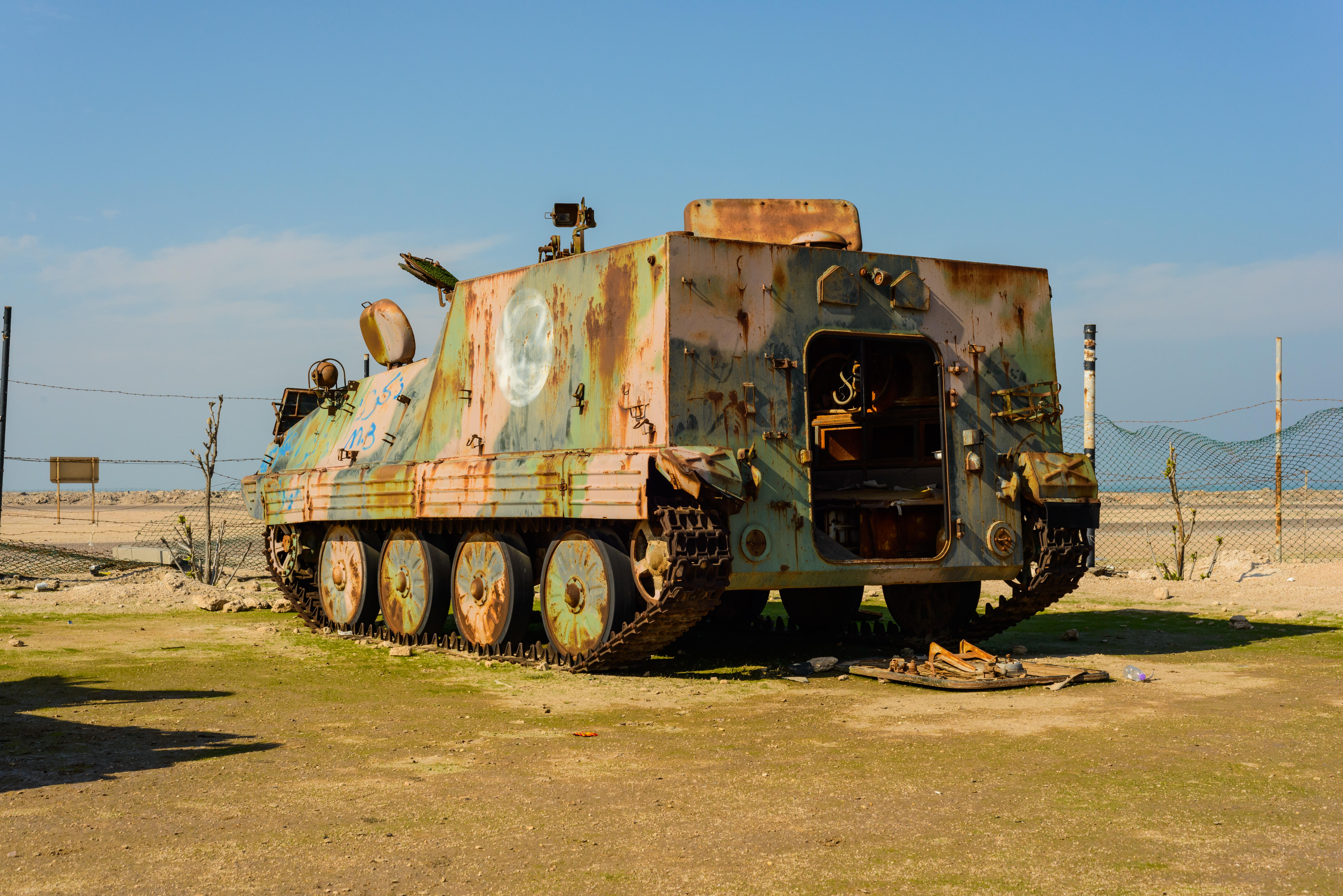 Taji war die größte Panzerwartungsanlage im Irak