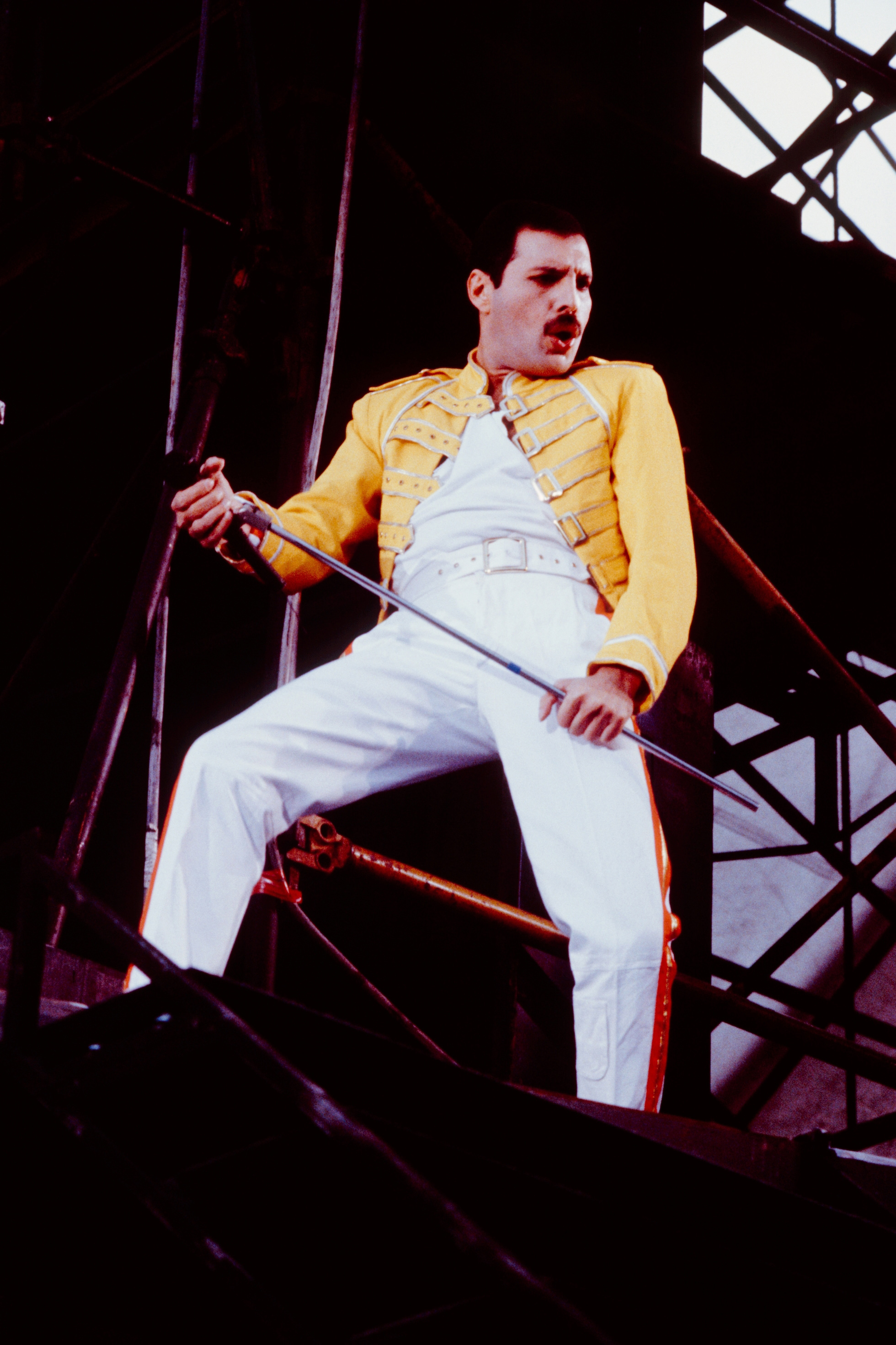 Freddie Mercury von Queen war bekannt für seinen unglaublichen Stimmumfang und seine extravagante Bühnenpräsenz