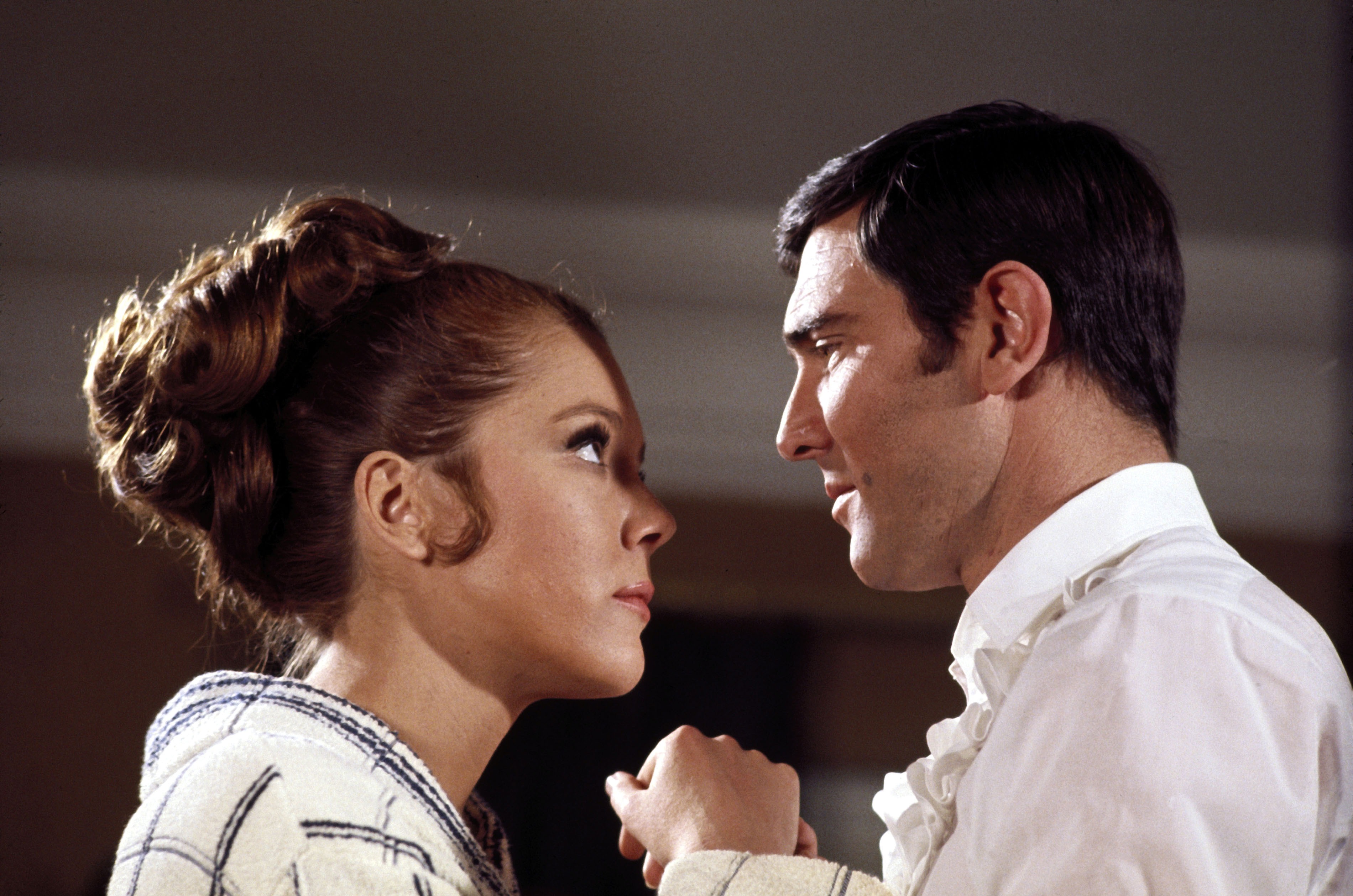 Diana Rigg spielte neben Lazenby im sechsten Film der Bond-Filmreihe