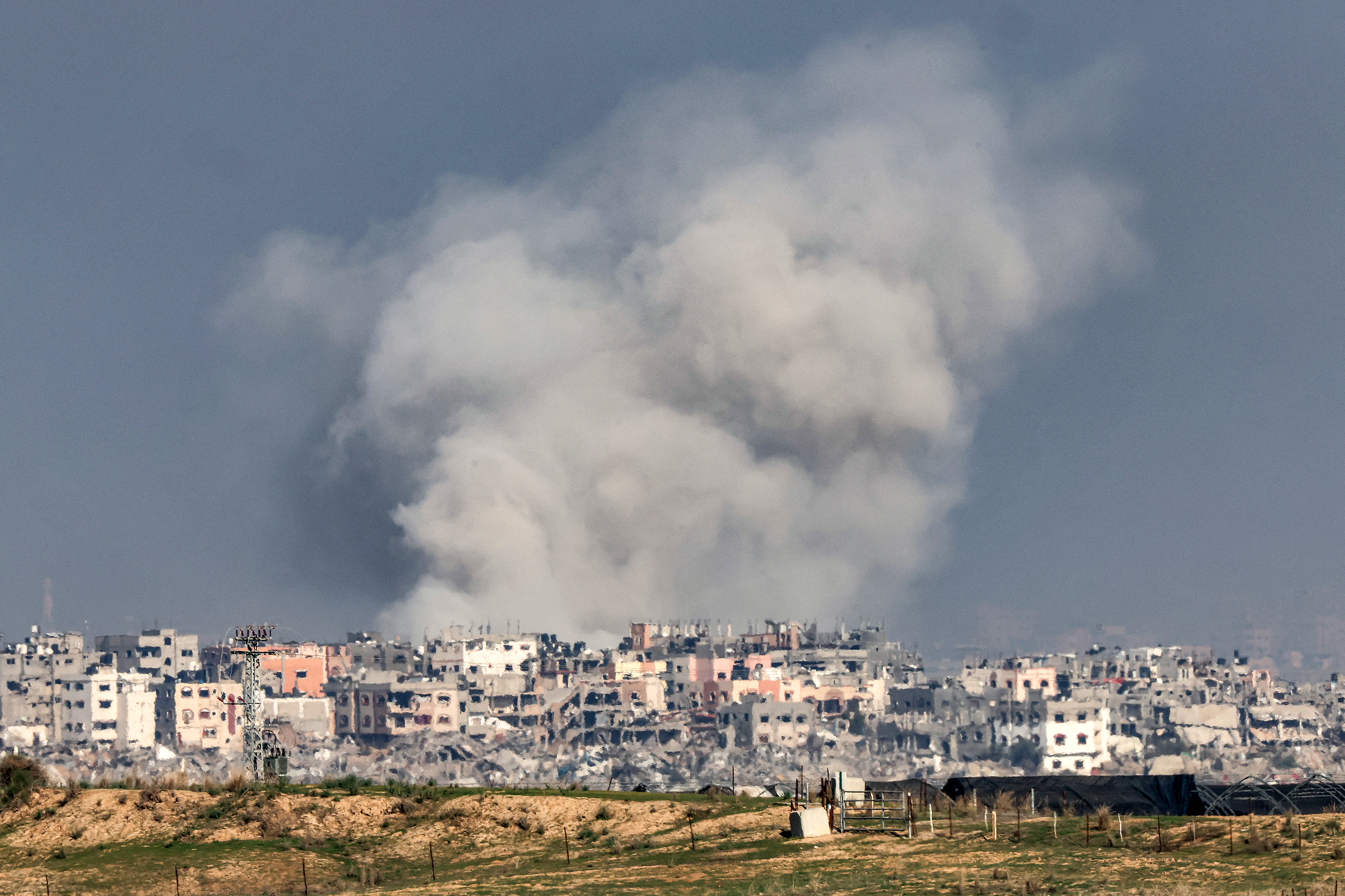 Israelische Bombardierung des nördlichen Gazastreifens am 17. Dezember