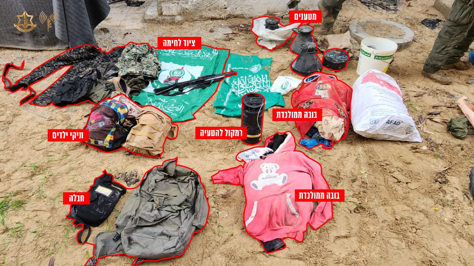 Angeblich wurden auch Spielzeuge und Habseligkeiten von Kindern manipuliert, um IDF-Soldaten in Fallen zu locken