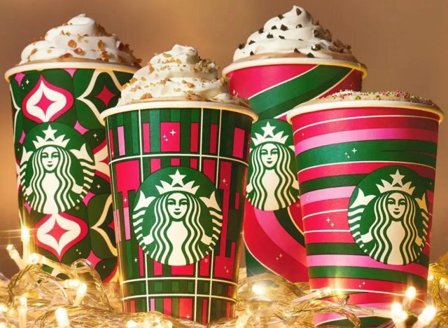 Starbucks-Weihnachtsgetränke
