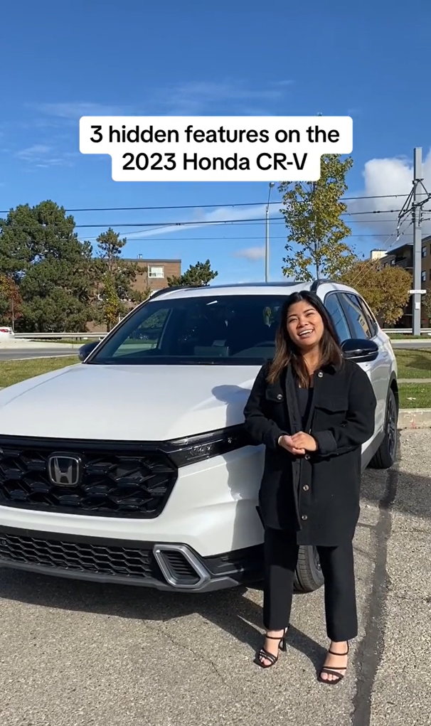 Der Honda CRV 2023 verfügt über einige praktische Gadgets für seine Fahrer