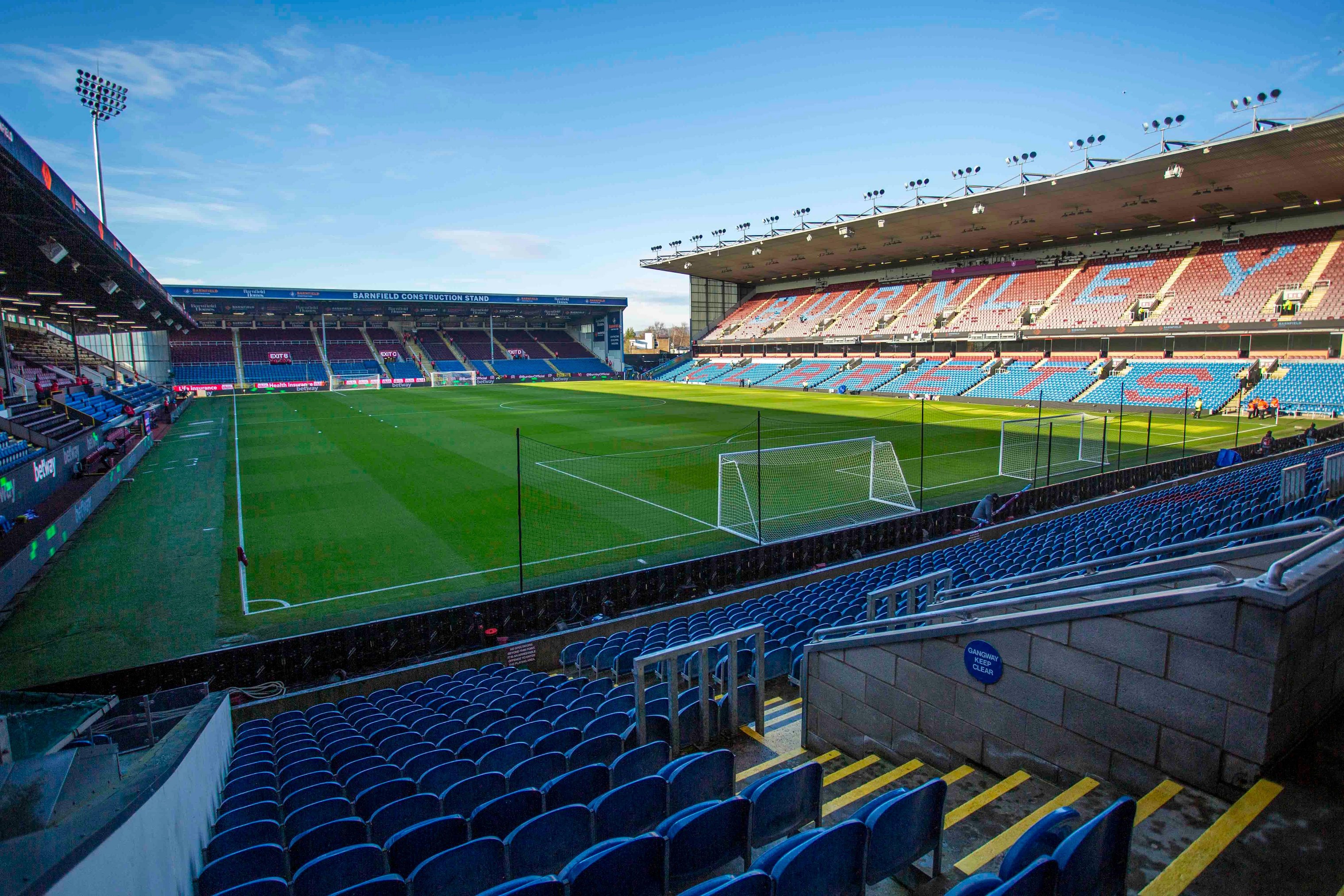 Without change, historic Turf Moor looks a decent blend of old and new