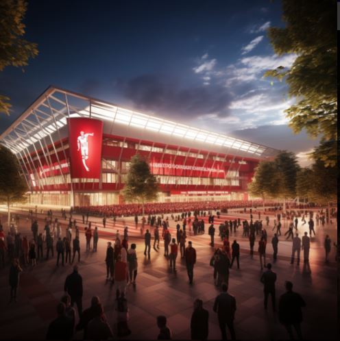 The future City Ground also has a familiar look