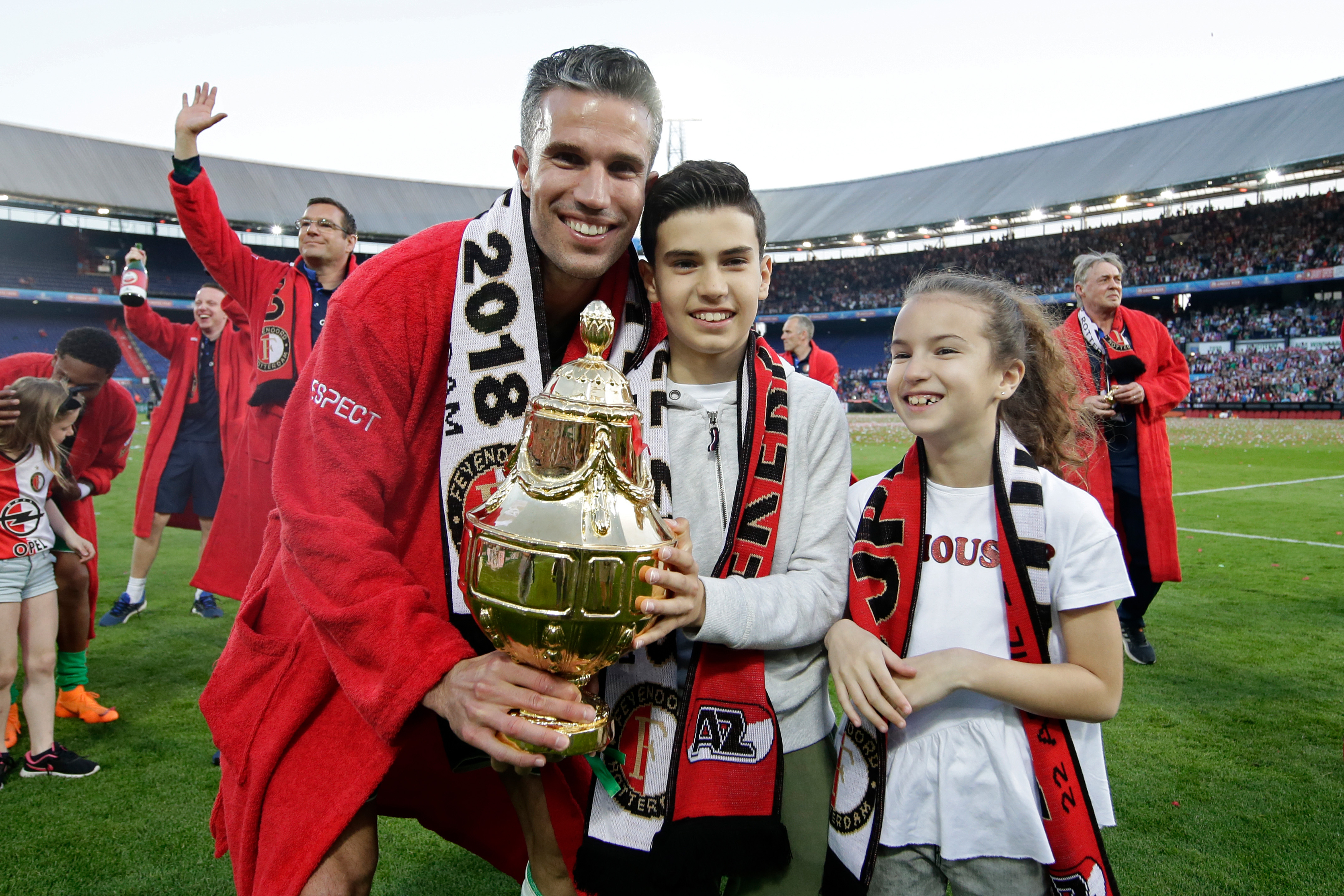 Die Verbindungen der Familie zu Feyenoord reichen bis ins Jahr 1999 zurück