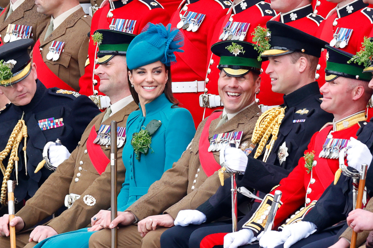 Kate Middleton Colonel of the Irish Guards
