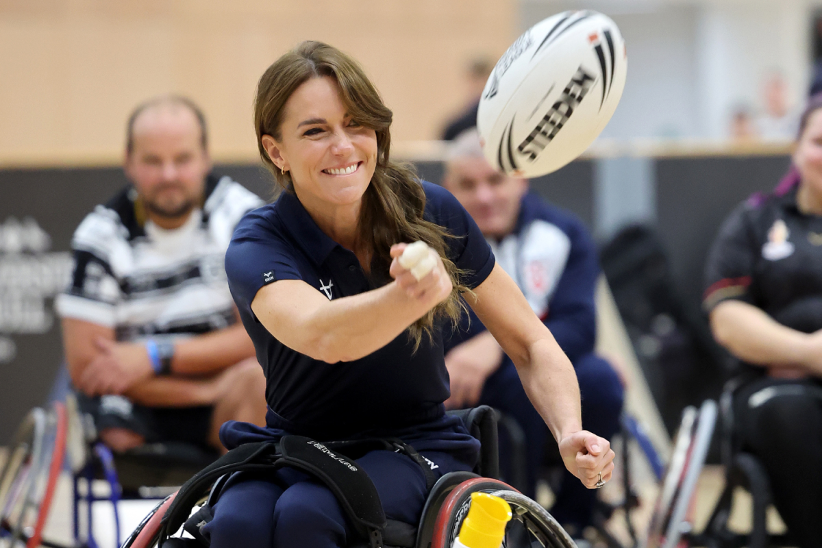 Kate Middleton Wheelchair Rugby