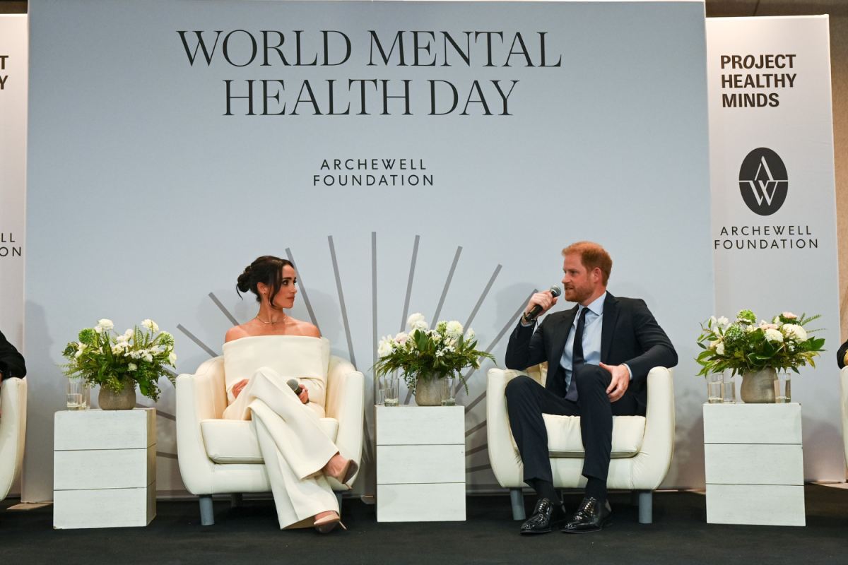 Prince Harry Meghan Markle World Mental Health