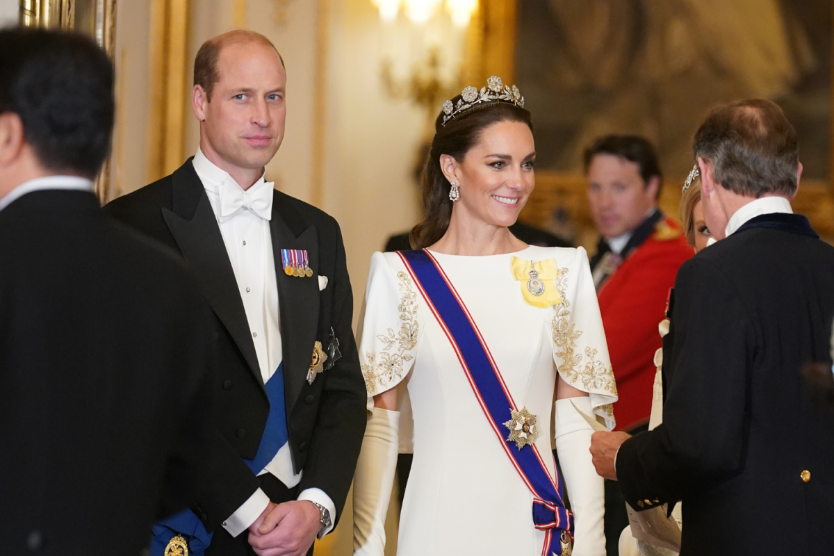 Prince William and Kate Middleton State Banquet