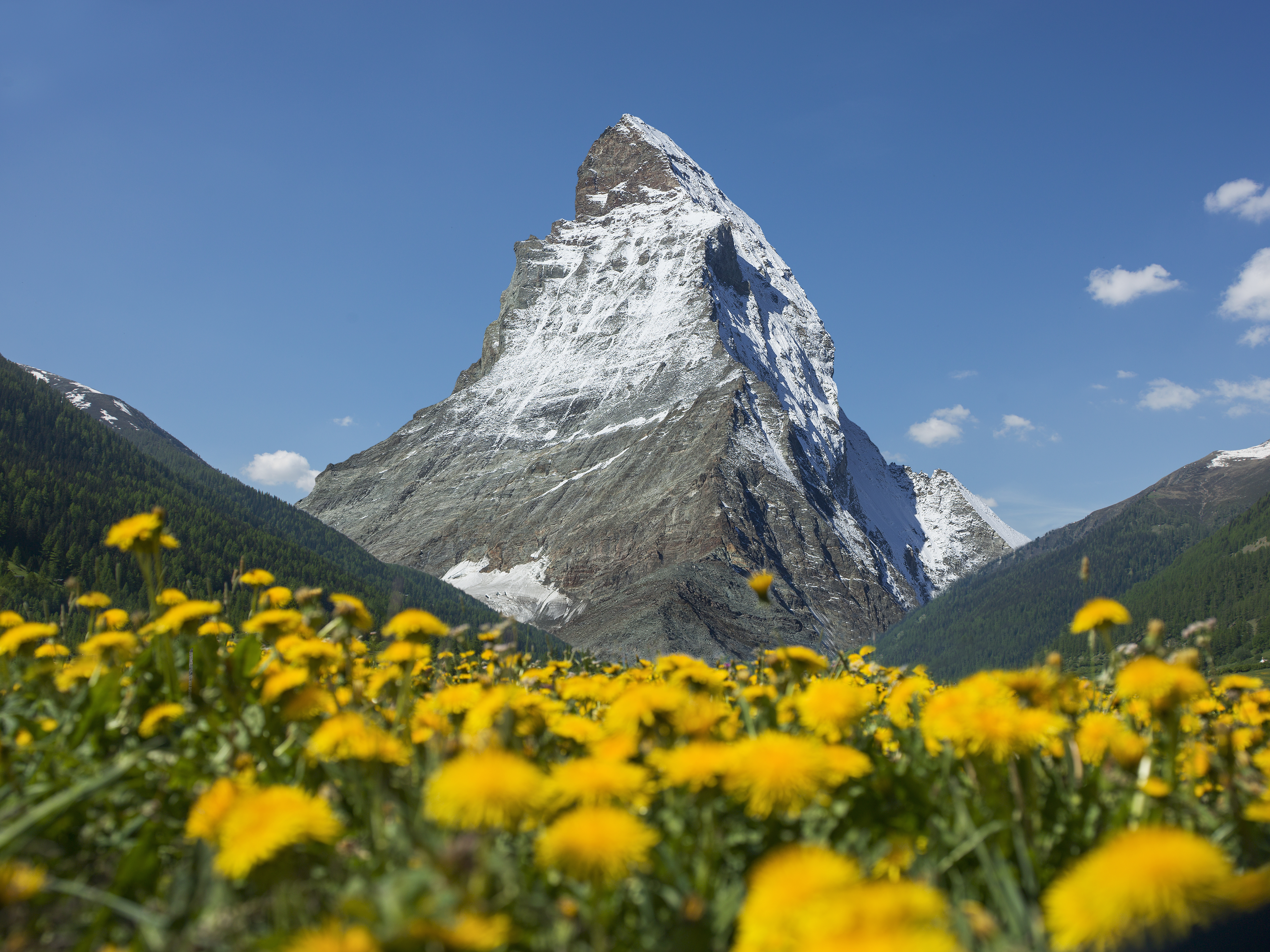 Das atemberaubende Matterhorn stellte Ratcliffe vor eine weitere Herausforderung, der er sich stellen musste
