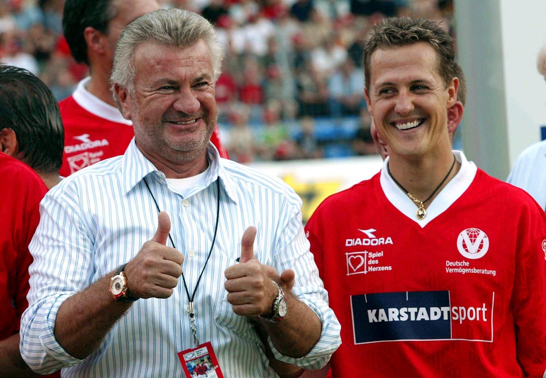 Schumachers langjähriger Manager Willi Weber, der nicht daran glaubt, ihn jemals wiederzusehen