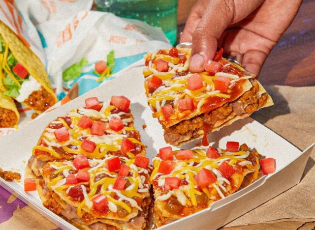Taco Bell neue Triple Crunch mexikanische Pizza