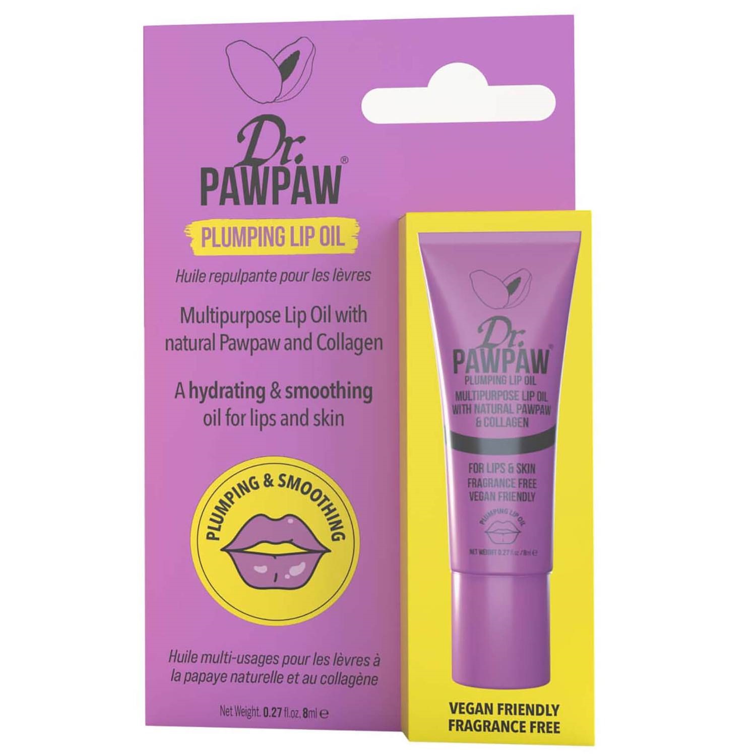 Dr PawPaw Plumping Lip Oil will give you instant results
