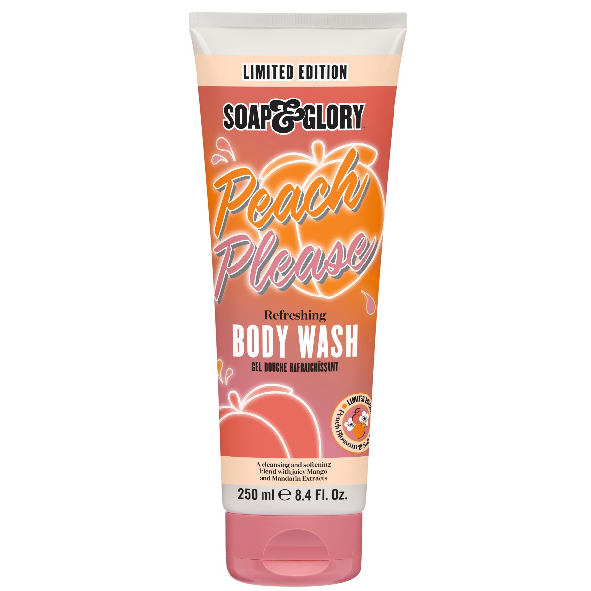 The Soap & Glory Peach Please Body Wash is (nearly) good enough to eat