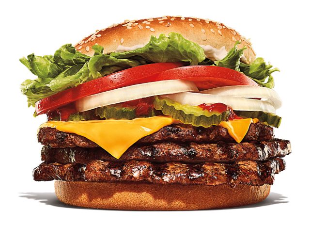 Burger King Triple Whopper mit Käse