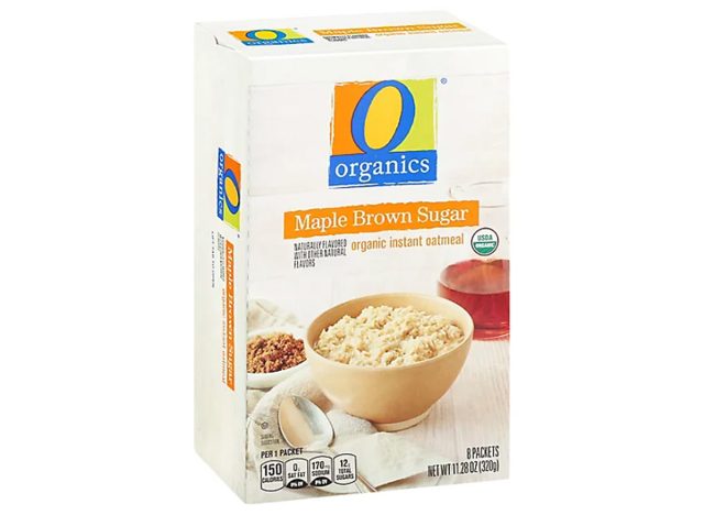 O Organics Bio-Haferflocken-Instant-Ahornsirup mit braunem Zucker