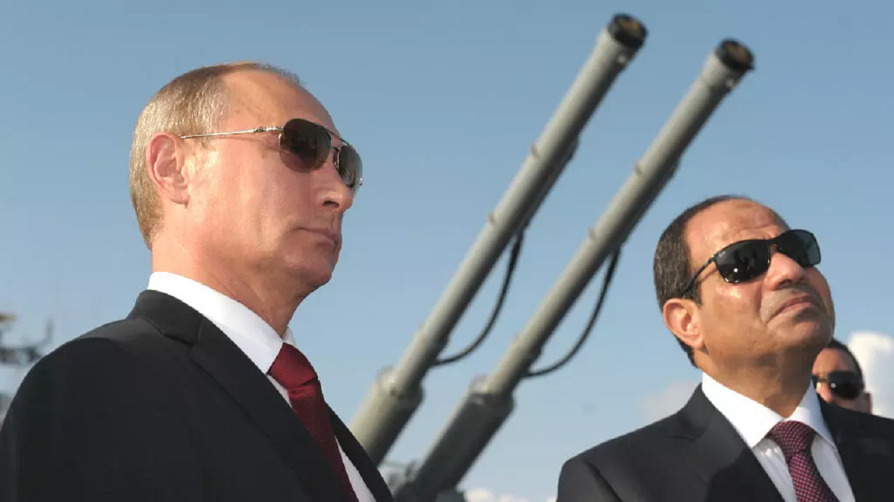 Der russische Präsident Wladimir Putin und Sisi im Jahr 2015.