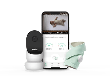 For added peace of mind, new mums rave over the Owlet Cam 2 and Smart Sock