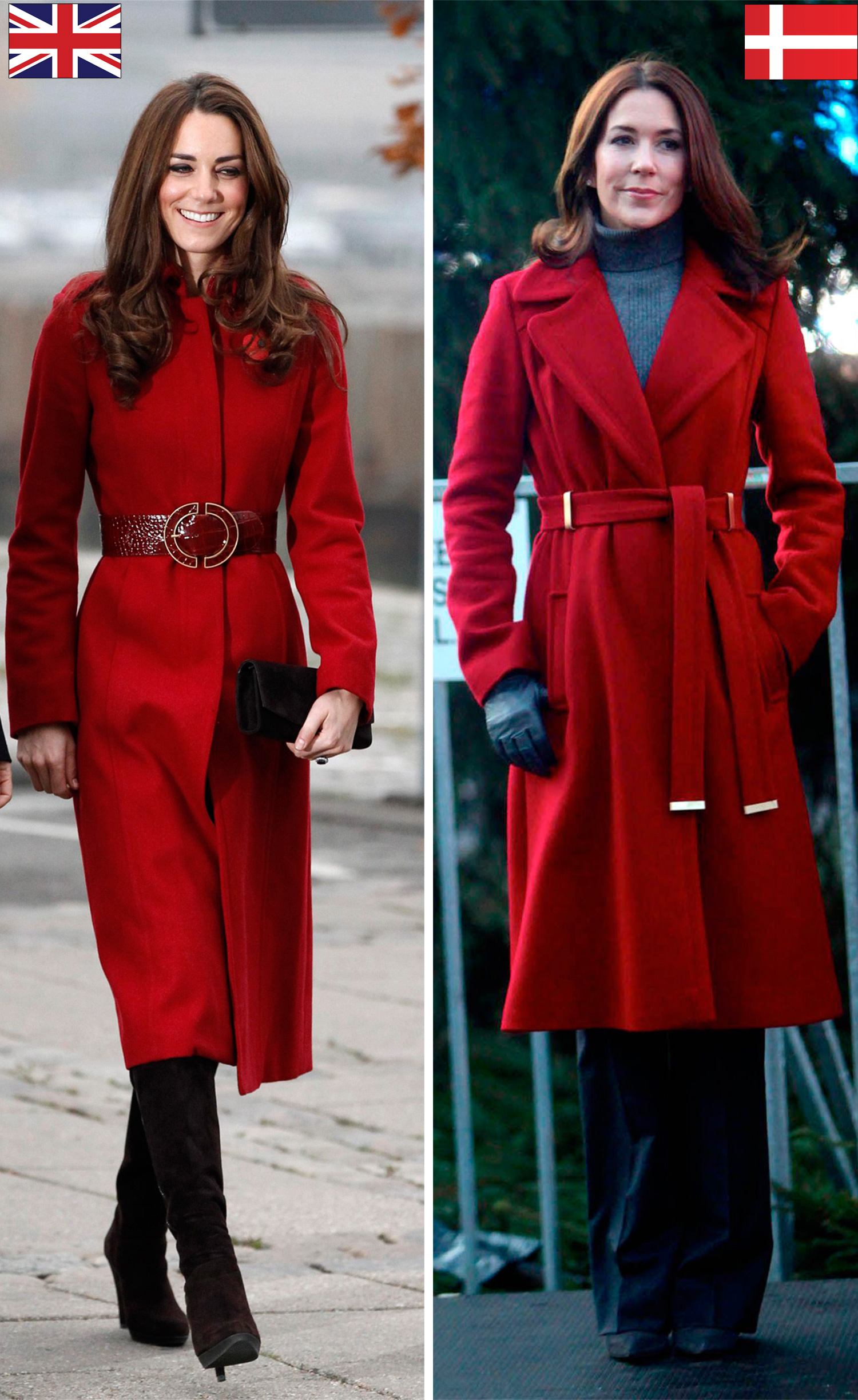 Beide haben ähnliche Stile und wurden bereits in der Vergangenheit hinsichtlich ihrer Modeauswahl vielfach verglichen