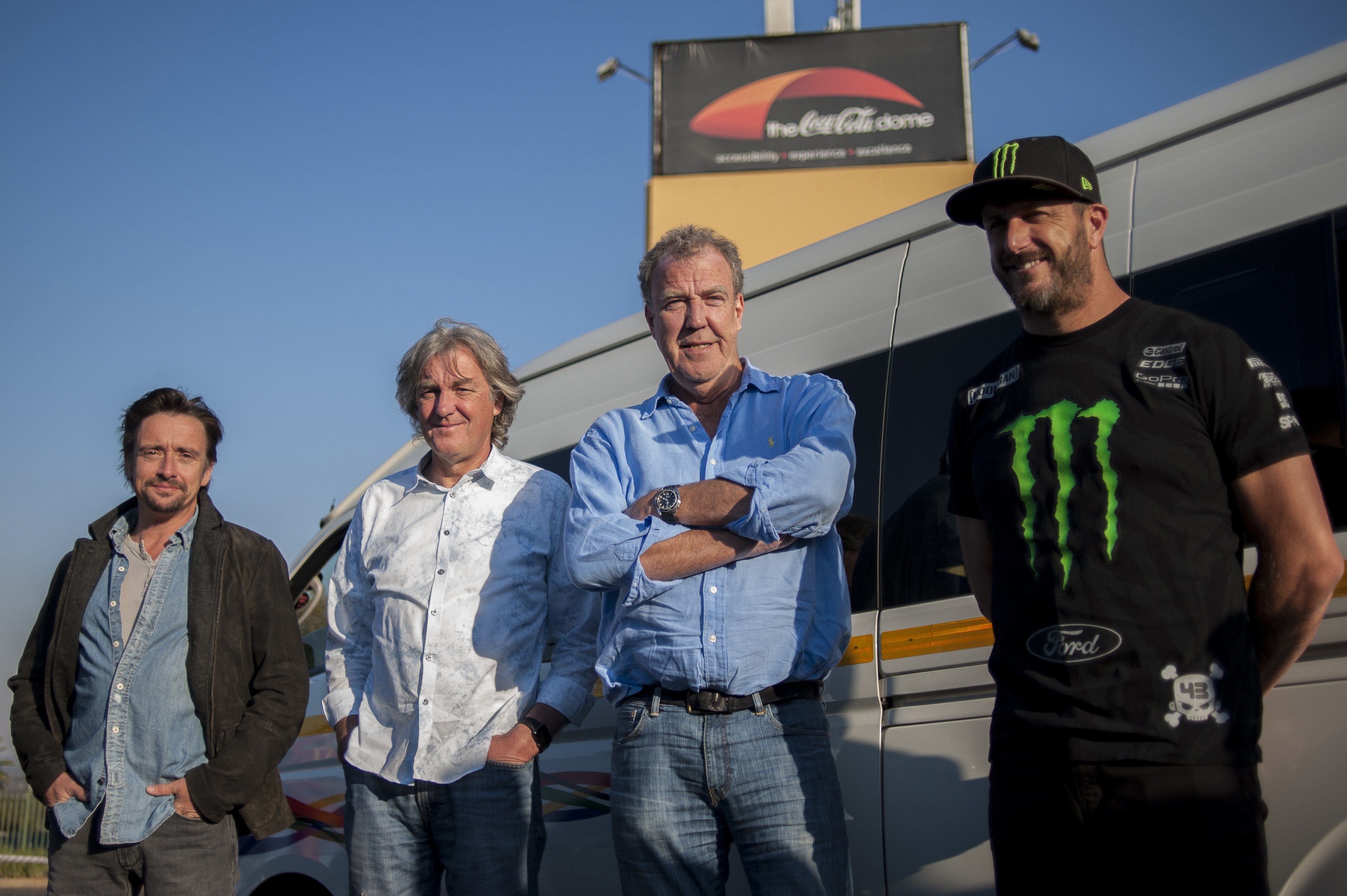 Der Rallye-Held Ken Block war neben Richard Hammond, James May und Jeremy Clarkson bei Top Gear zu sehen