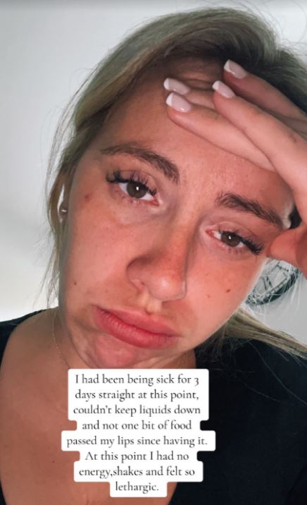 Jessica Lomax, 28, nutzte die sozialen Medien, um ihre Erfahrungen mit Semaglutid zu dokumentieren