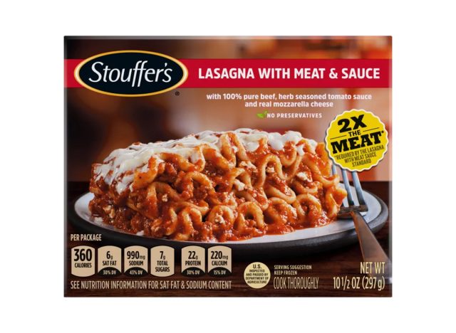Stouffer's Lasagne mit Fleischsauce