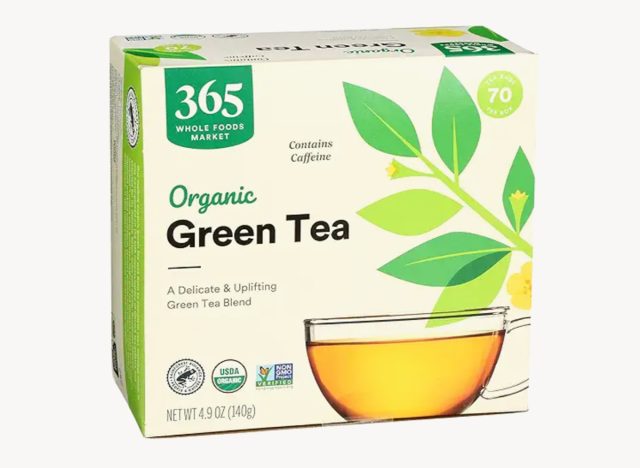 Vollwertkost mit grünem Tee