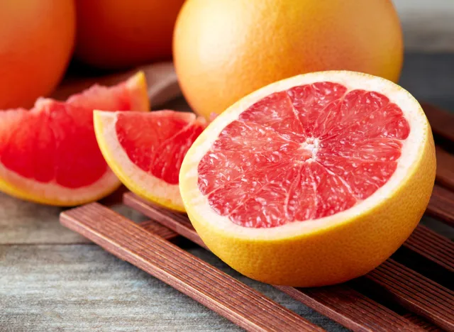 grapefruit half