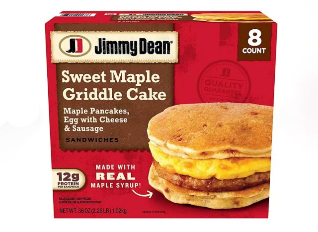 Jimmy Dean Sweet Maple Griddle Cake Frühstückssandwich