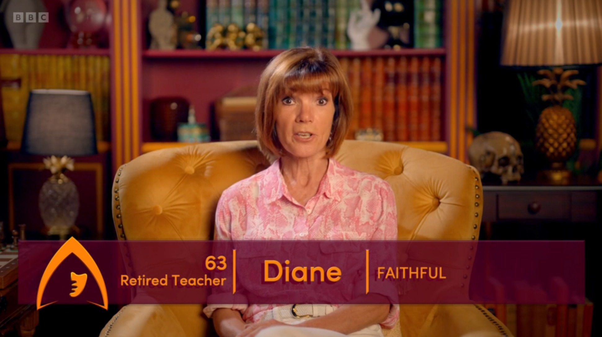 In einer schockierenden Wendung enthüllte Diane, dass ihr Sohn heimlich in der Show war