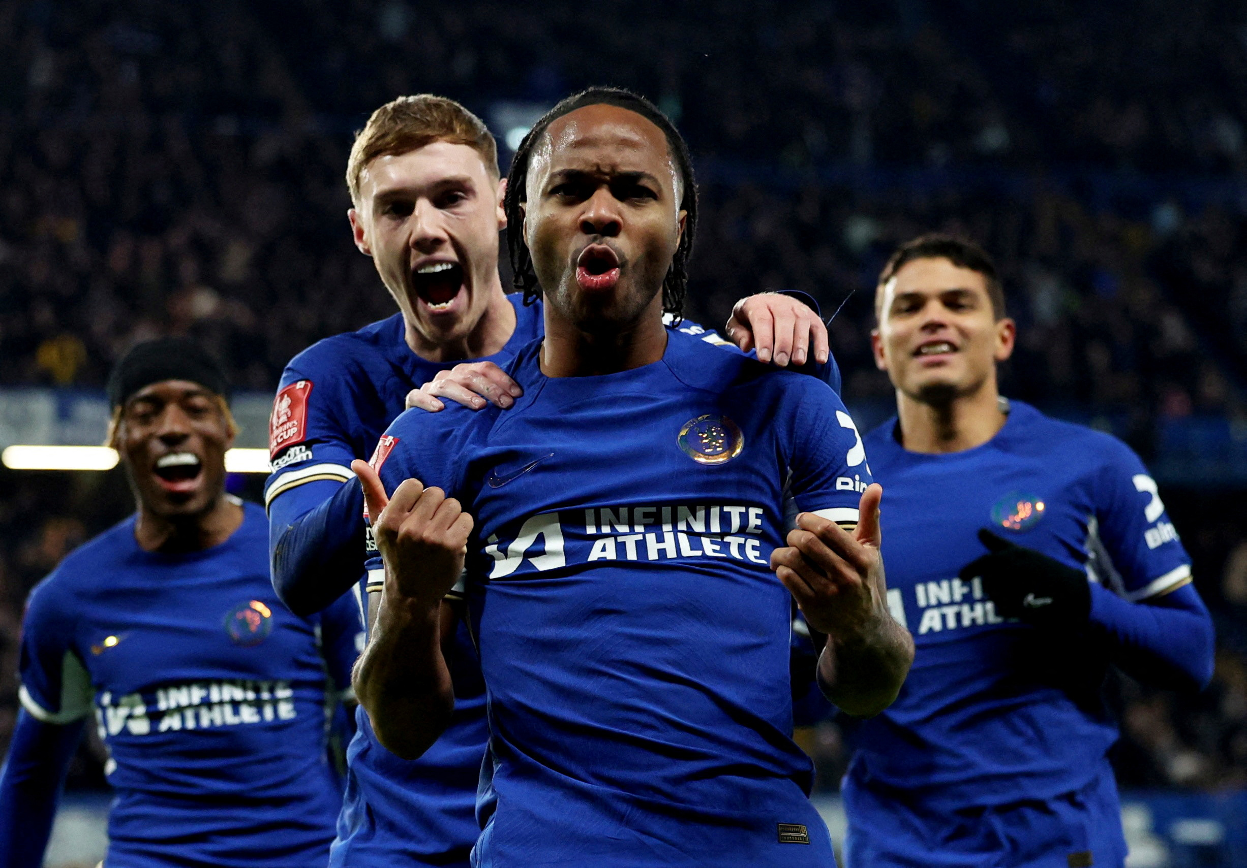 Chelsea besiegte Preston North End mit einem Vorsprung von vier