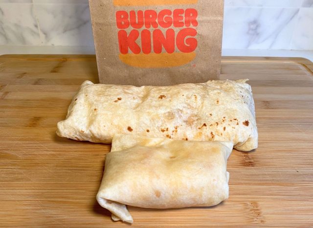 Burger King Egg-Normous Burrito & Frühstück Burrito Jr.