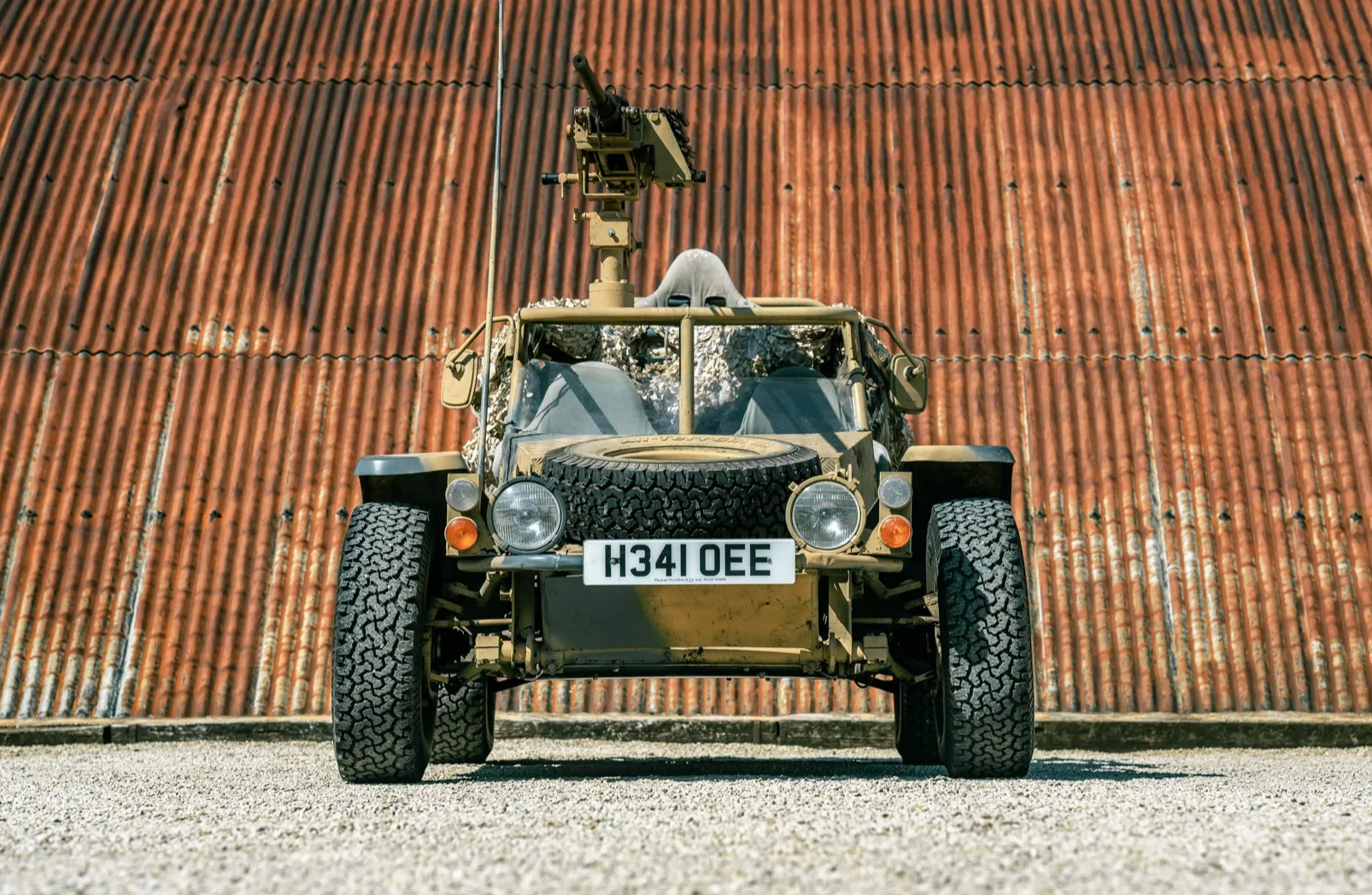 Dieses spezielle Fahrzeug war eines von nur fünf Mk2 mit Allradantrieb, die 1990 im Vorfeld des ersten Golfkriegs für die SAS gebaut wurden