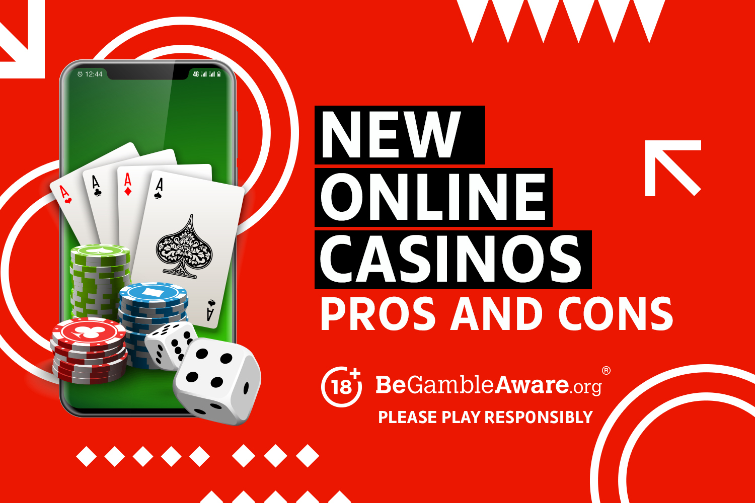 New online casinos pros and cons. BeGambleAware.org - please play responsibly.
