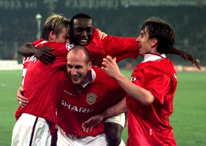 Stam war Teil der Mannschaft, die 1999 das Triple von Manchester United gewann