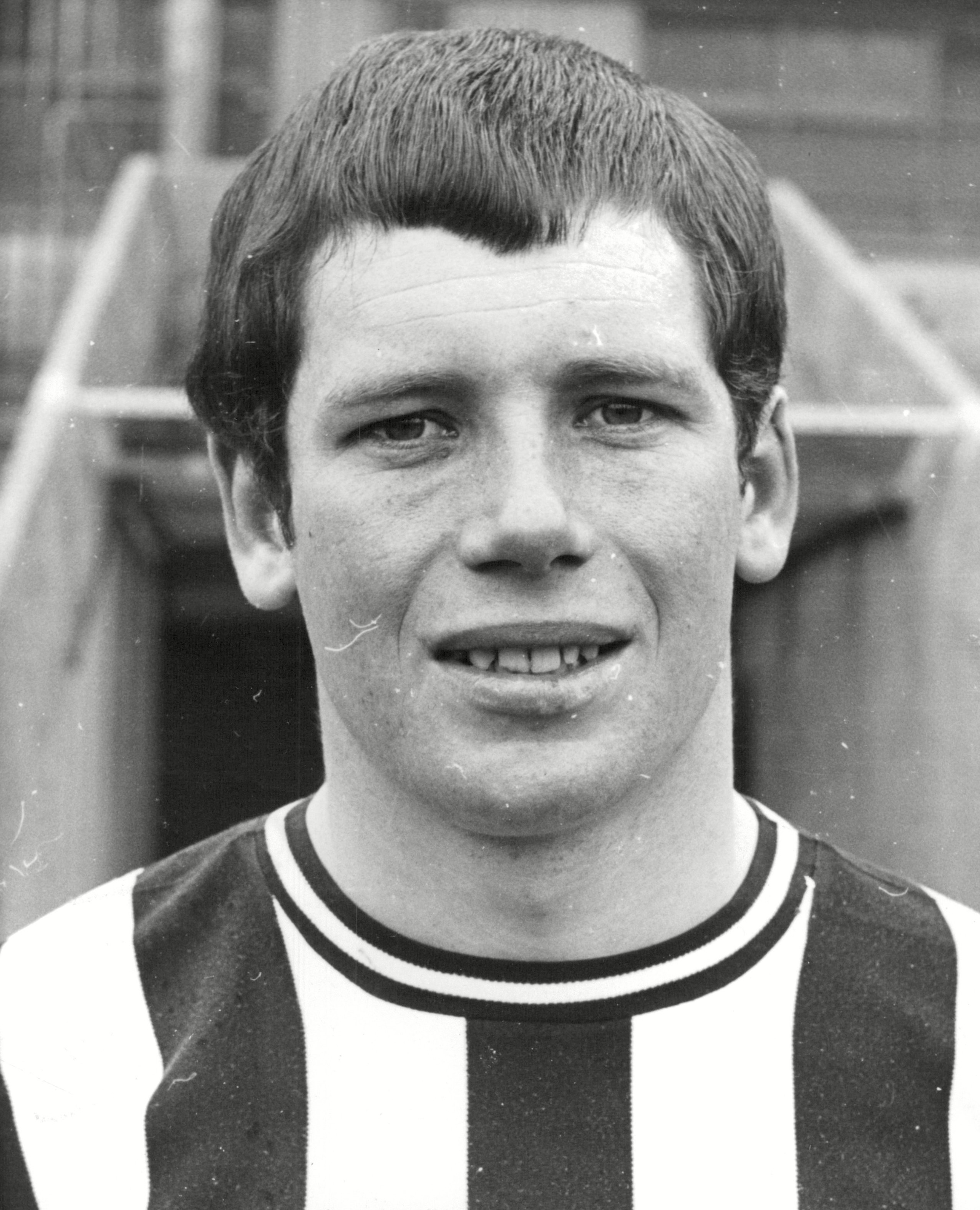 Geoff Allen war Teil des Newcastle-Teams, das 1969 seinen letzten großen Pokal gewann