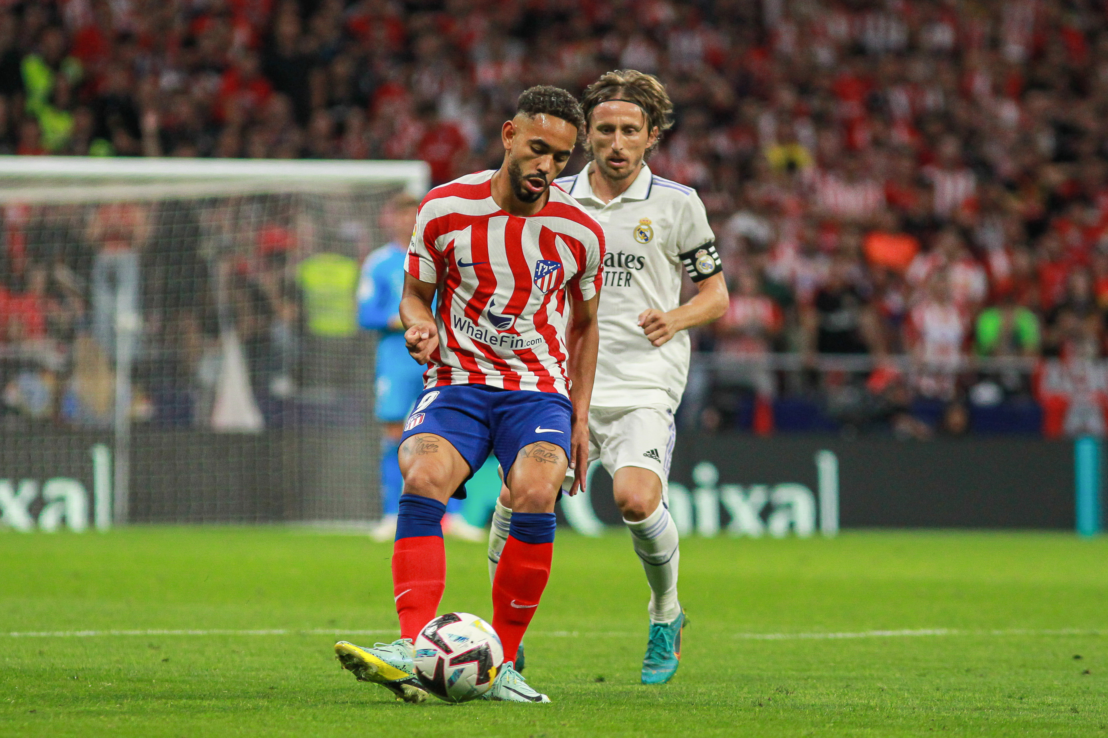 Der Star spielte auch im Madrid-Derby für Atlético
