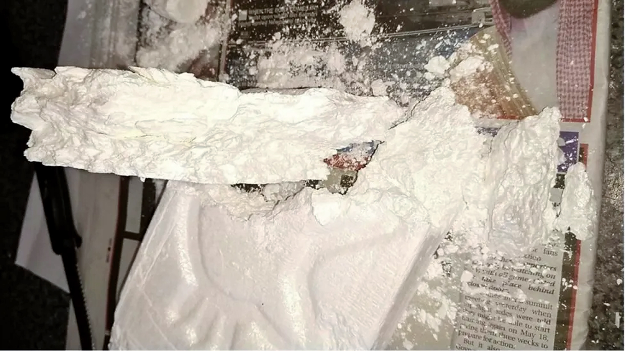Large quantities of Class A and B drugs, including cocaine, were seized in Operation Eternal