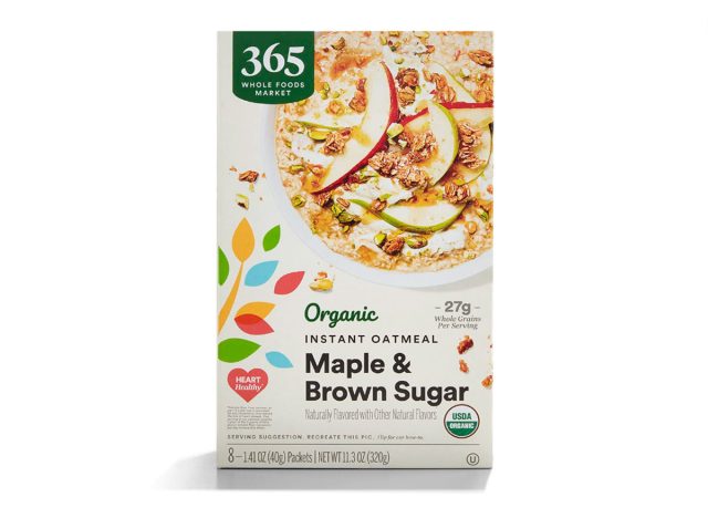 365 Everyday Value Bio-Instant-Haferflocken – brauner Zucker und Ahorn 