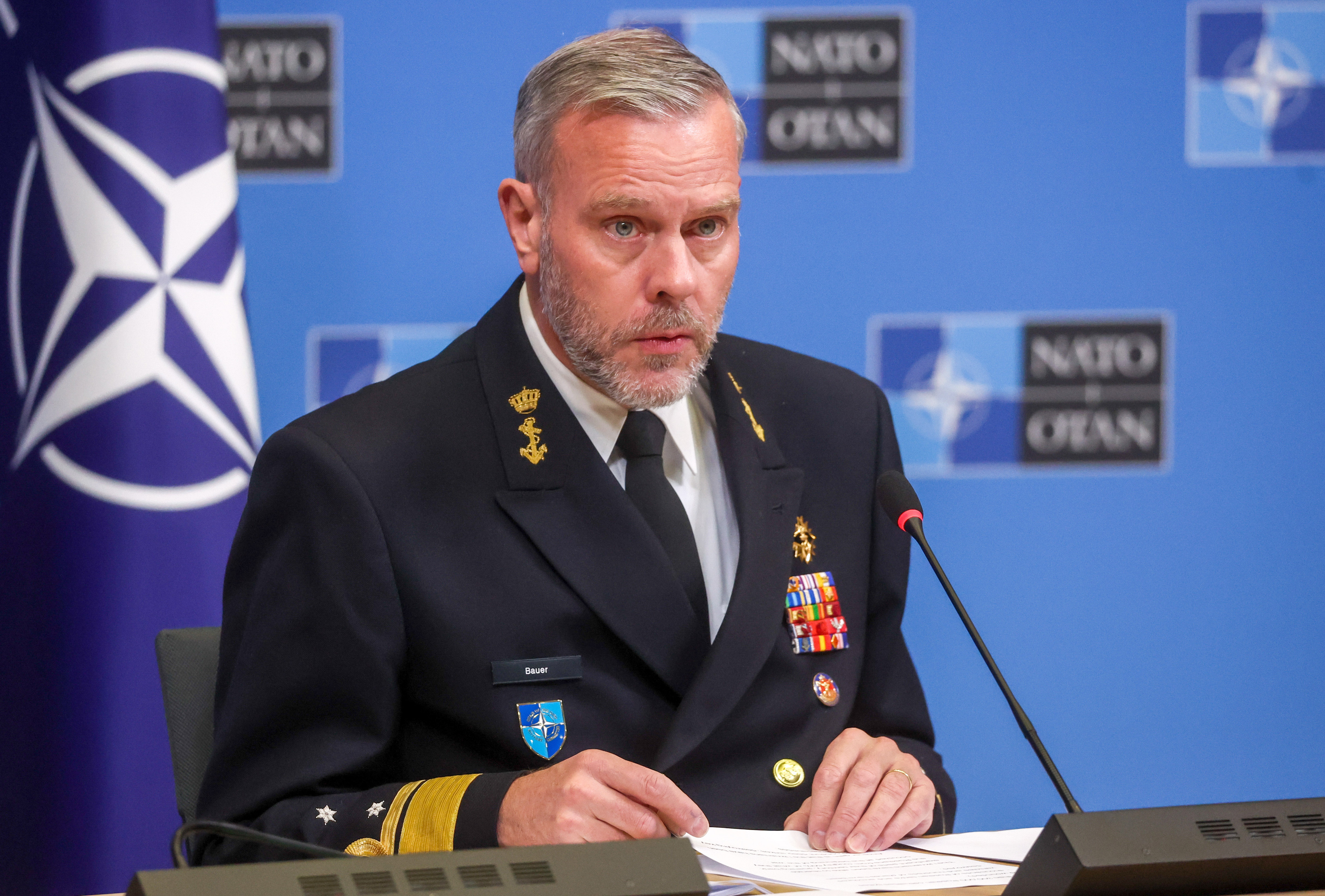 Vorsitzender des Nato-Militärausschusses Admiral Rob Bauer