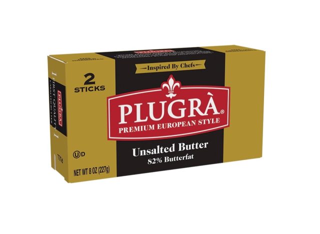 ungesalzene Plugra-Butter