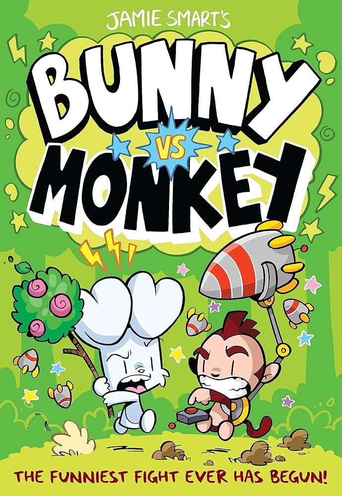 Bunny Vs Monkey von Jamie Smart ist eine sehr lustige Comicserie voller Bilder