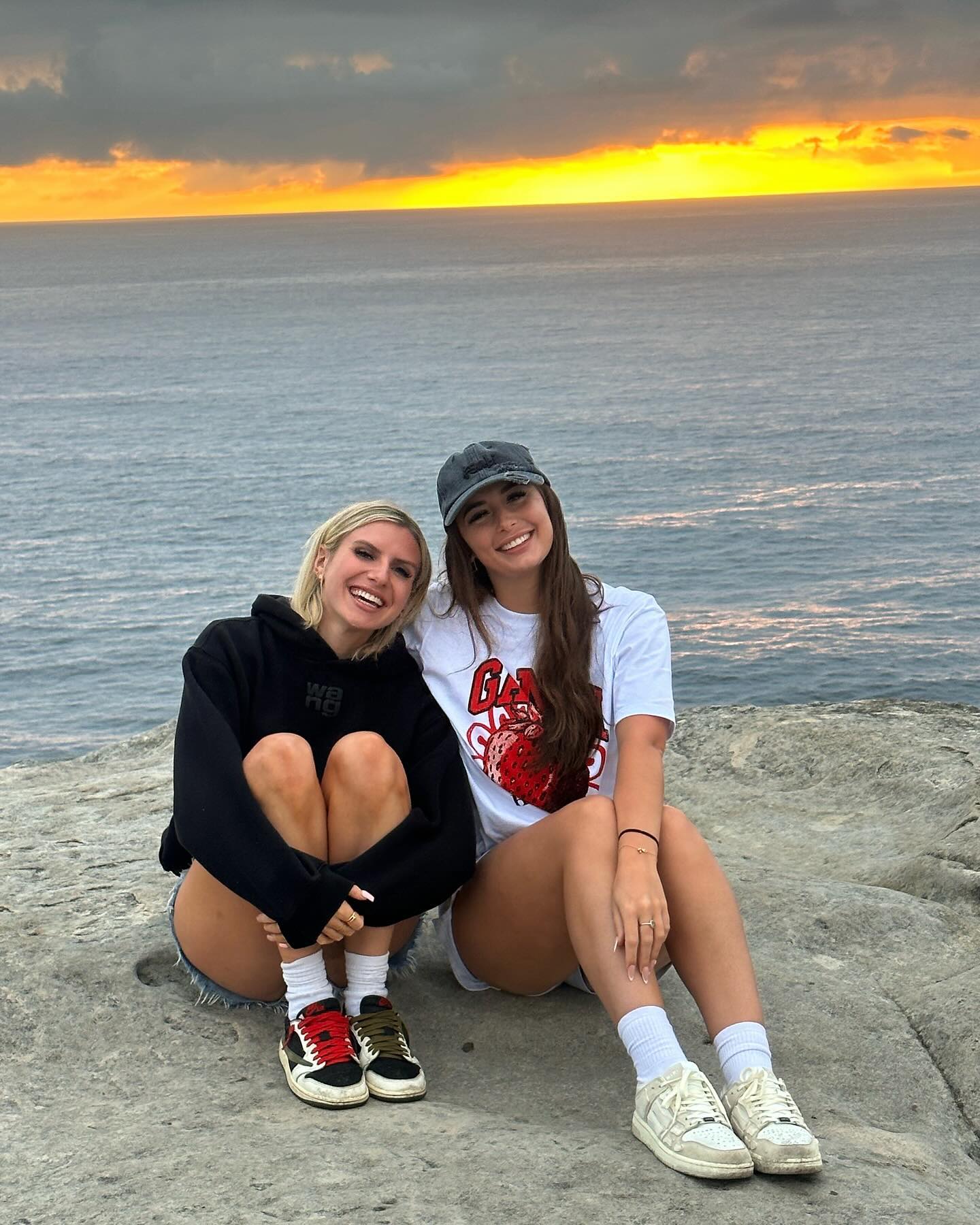 Chloe war mit ihrer besten Freundin Millie in Australien