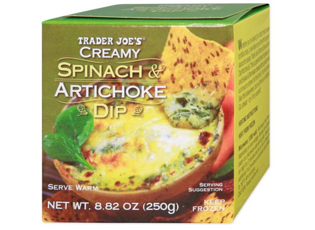Trader Joe's cremiger Spinat-Artischocken-Dip