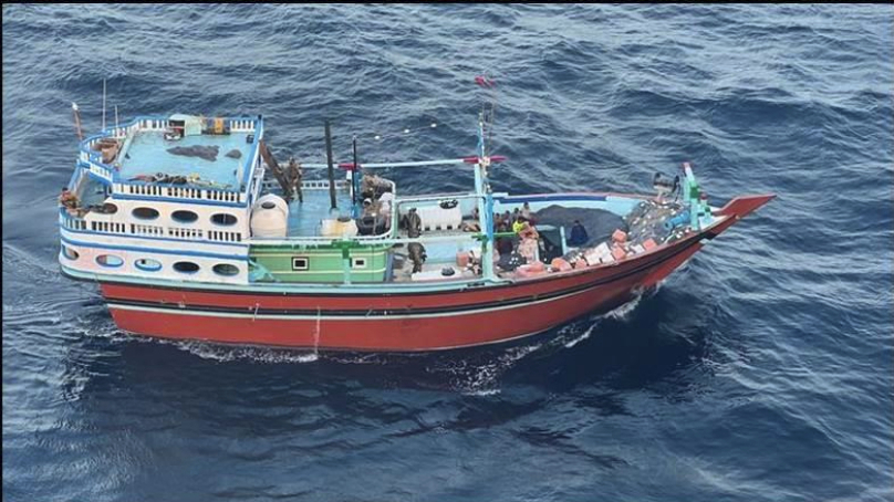 Die beiden waren an einem Überfall eines Segelboots beteiligt, um iranische Waffen auf dem Weg nach Jemen zu beschlagnahmen