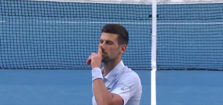Djokovic reagierte eiskalt