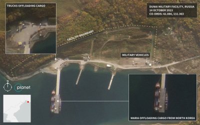 Satellitenbilder nordkoreanischer Schiffe 