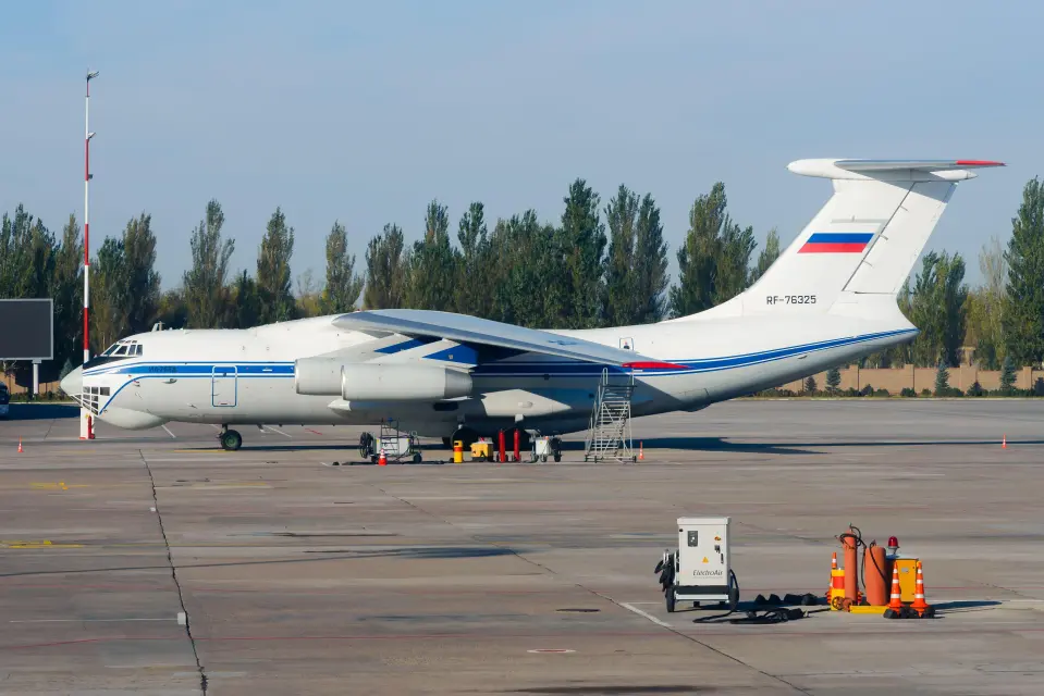 Russland behauptet, das Flugzeug habe ukrainische Kriegsgefangene befördert