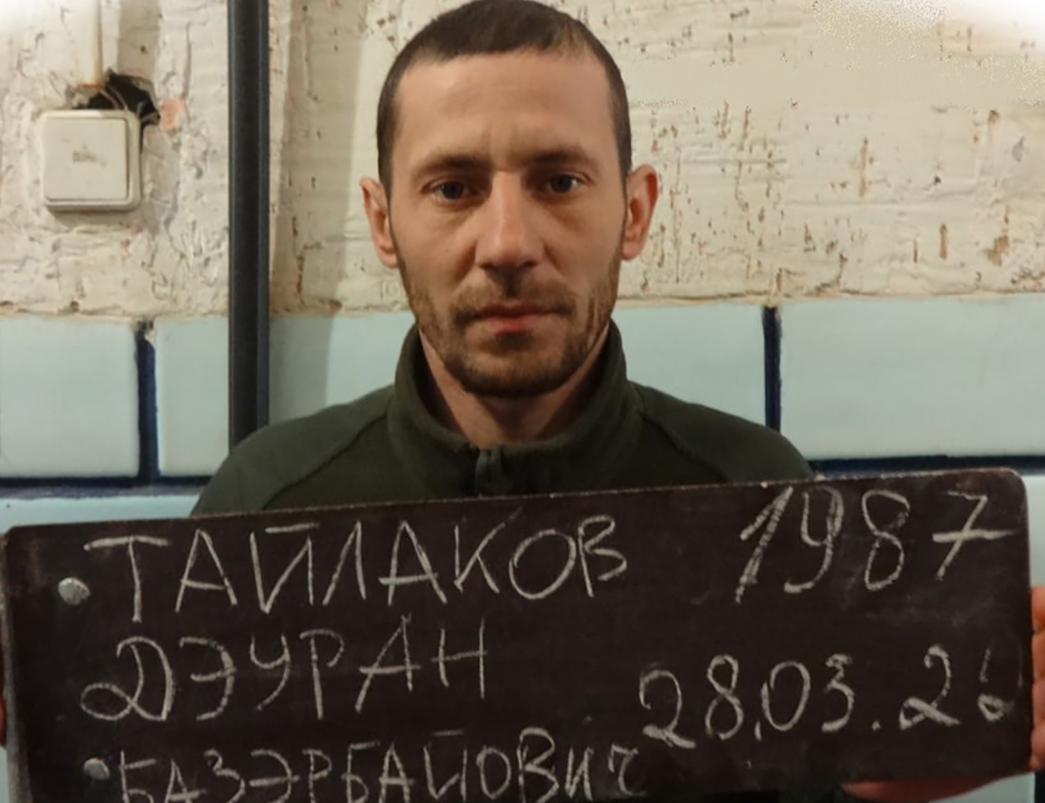 Ukrainischer Kriegsgefangener Tailakov Deuran, 36